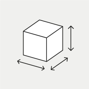 商品サイズ検索（パッケージ・箱）